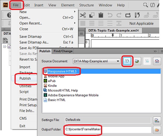 Publish Book in Responsive HTML5 from DITA Map