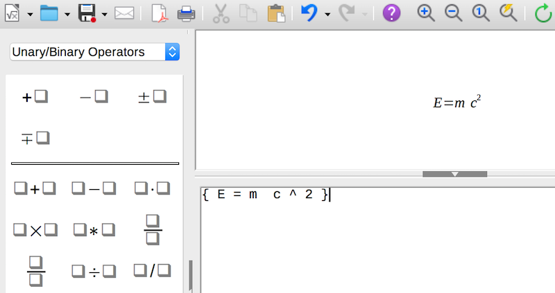 Convert MathML Document to LibreOffice Formula