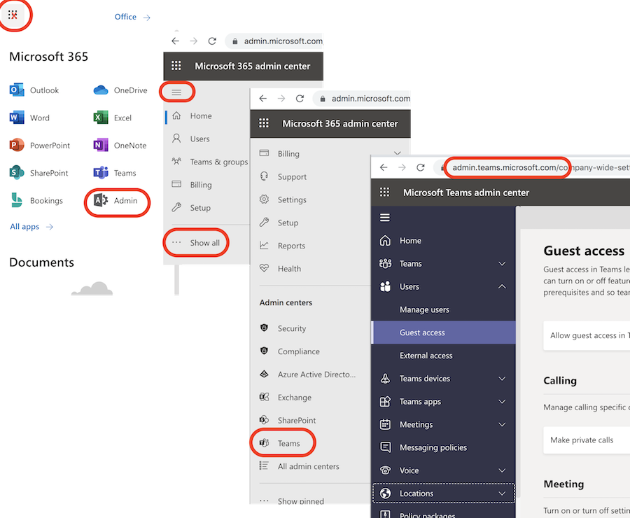 Microsoft Teams Admin Center Tools