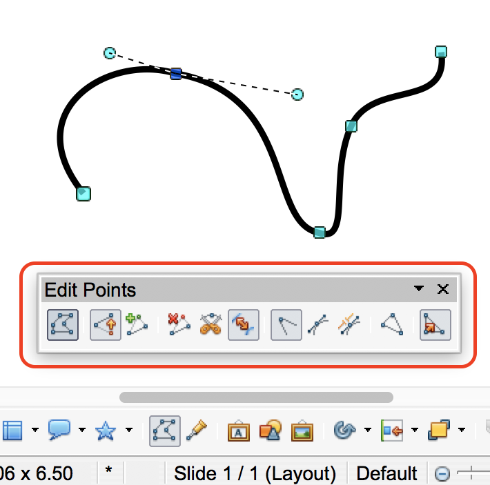 Edit End Points of Curve Lines