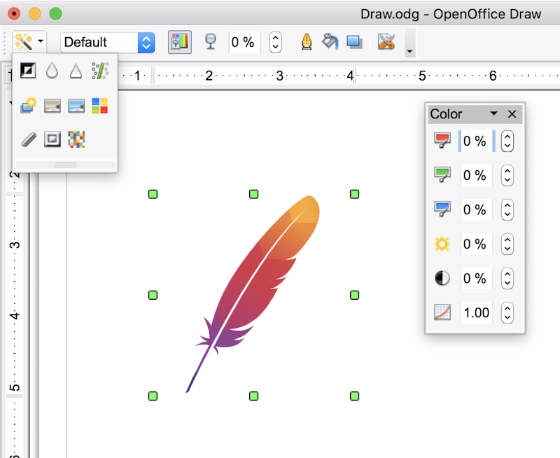 Modify Images in OpenOffice