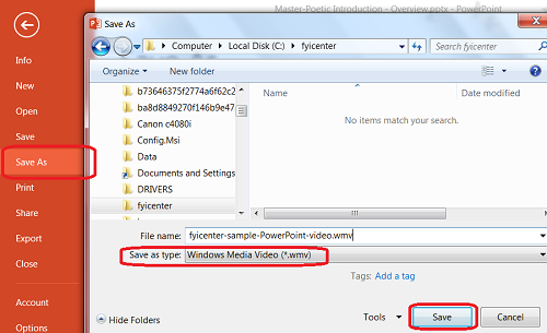 Convert PowerPoint to Video